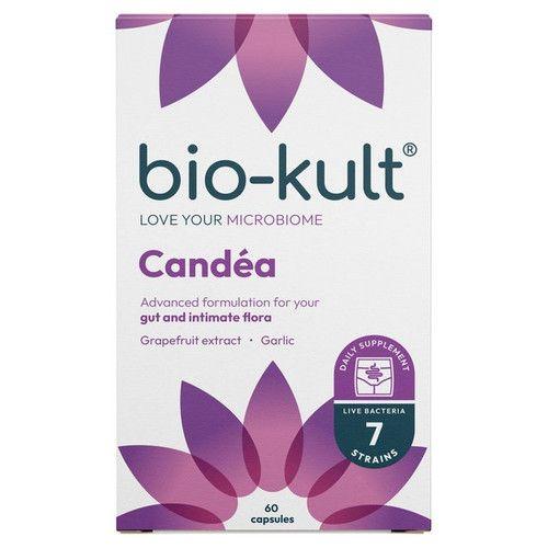 Bio-Kult Candea Probiotic Supplement - 60 Capsules with 7 Strains, Garlic & Grapefruit Extract