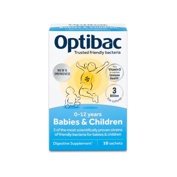 Optibac Babies & Children Probiotic Supplement 30 Pack - Immune & Digestive Health