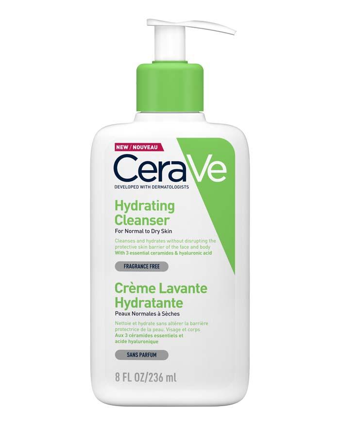 CeraVe Hydrating Cleanser 236ml for Normal to Dry Skin - Fragrance Free, With Ceramides