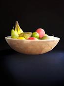 Raised Rim Sycamore Wood Bowl image