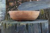 Elm Shallow Wooden Bowl image