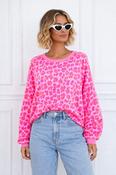 NEON WILD SWEATSHIRT - PINK