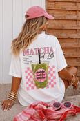 THE MATCHA MUSE TEE - WHITE