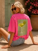THE MARGARITA CLUB T-SHIRT - PINK