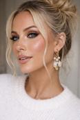 THE MARLOWE PEARL HOOPS