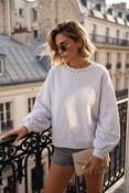 THE LUXE STUD SWEATSHIRT image