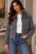 VIVIENNE LUXE JACKET - GREY image