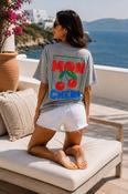 *MON CHERI TEE - VINTAGE GREY image