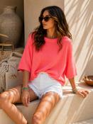 THE SOLARA KNIT - CORAL