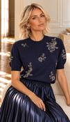 THE MARGO KNIT - NAVY image
