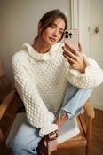 THE WILLOW KNIT - CREMÉ