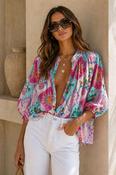 THE SOLARA PATCHWORK BLOUSE