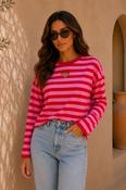THE AMOUR STRIPE TOP image