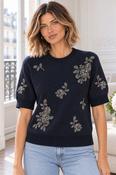 THE MARGO KNIT - NAVY image