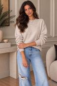 THE ELODIÉ MERINO KNIT - BEIGE
