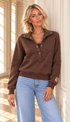 THE MARLOW SWEATSHIRT - CHOCO