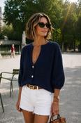 SUNDAE CLOUD CARDI - FRENCH NAVY