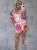 ALOHA SUN PRINT CO-ORD SET - SHORTS EDITION
