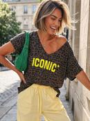 THE ICON ENERGY T-SHIRT - CHOCOLATE POP