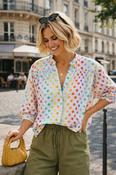 THE CONFETTI MUSE BLOUSE
