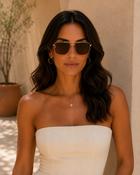 CAPRI SUNGLASSES - GOLD image