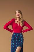 ANGIE BODYSUIT - RED