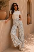 LEAH SNAKE PRINT JEANS image
