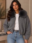 COURCHEVEL LUXE JACKET - GREY