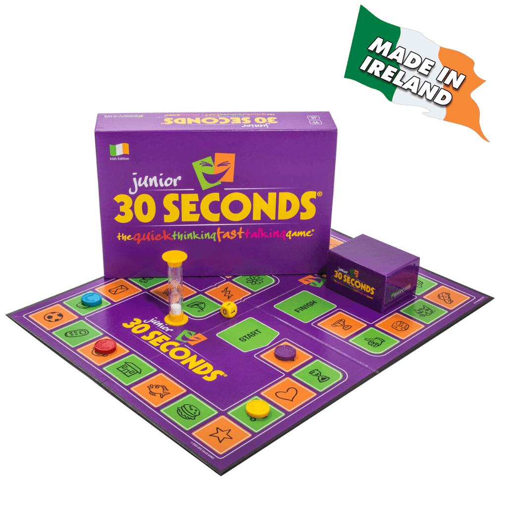 30 Seconds Junior Board Game - Quick Thinking Fast Talking Game
