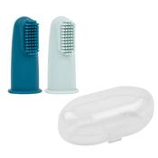 Nattou Baby Finger Toothbrush Blue image