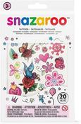 Snazaroo floral Tattoos (set of 20) image
