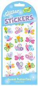 Butterflies Glitter Stickers image