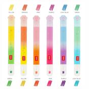 Legami Meow Set of 6 Dual-Tip Highlighters image