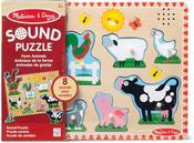 Melissa &amp; Doug - Farm Animals Sound Puzzle 8pc image