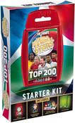Red Top Trumps World Football Stars Top 200 Card Game – Chrome Pack Starter Kit image