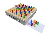 Table Top Panel with Coloured Rods