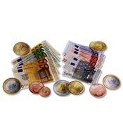 Clever Kidz Tub 140 Magnetic Pp Euro Money Teaching Set Asst