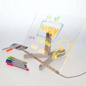 Concept Acrylic LED Notice Board 200mmx300m
