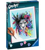 Ravensburger CreArt - Boho Lion image