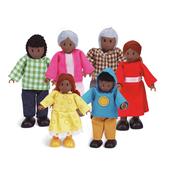 Happy Family - African American Dolls For Doll House image