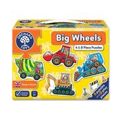 Big Wheels Jigsaw Puzzle - Orchard Toys image