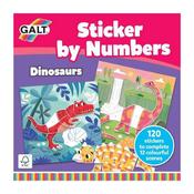 Galt Dinosaur Sticker by Numbers image