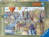 Jigsaw Puzzle Around the UK &amp; Ireland - 1000 Pieces Puzzle image