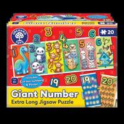 Giant Number Jigsaw Puzzle Orchard Toys image