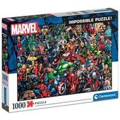 Clementoni Marvel 1000 Piece Impossible Jigsaw Puzzle image