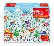 Usborne Book and Jigsaw Christmas Maze image