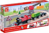 Cargo Delivery Loop Railway Set  Hape image