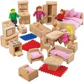 Doll Family and Furniture image
