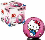 Ravensburger 3D Puzzle Ball Hello Kitty And Friends 54 Piece image