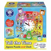 Tell the Time Jigsaw Puzzle and Clock